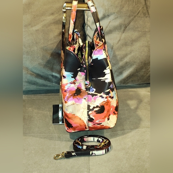 NWOT Kate Spade Laurel Way Evangelie Bag in Blurry Floral - Picture 5 of 13